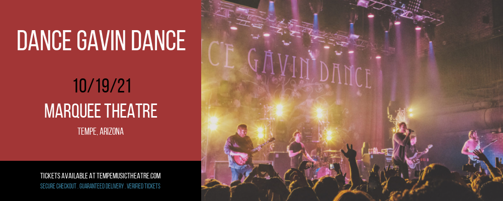 Dance Gavin Dance at Marquee Theatre tickets Dance Gavin Dance at Marquee Theatre