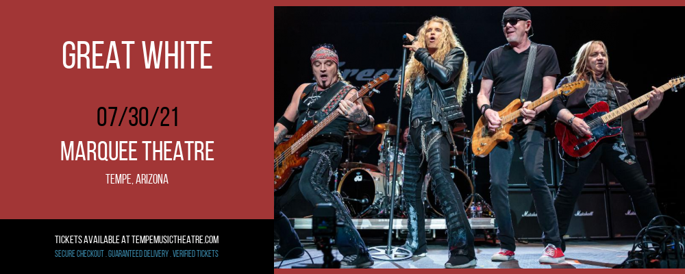 Great White at Marquee Theatre tickets Great White at Marquee Theatre
