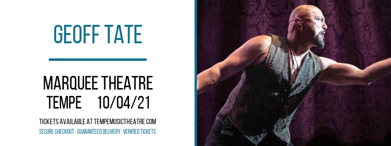 Geoff Tate at Marquee Theatre tickets Geoff Tate at Marquee Theatre