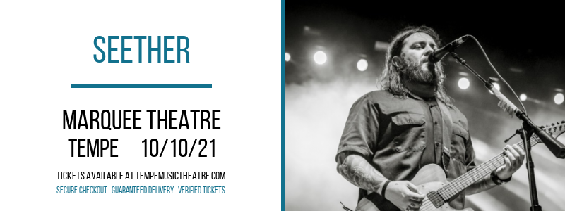 Seether at Marquee Theatre tickets Seether at Marquee Theatre
