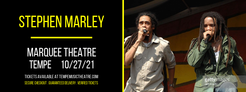 Stephen Marley at Marquee Theatre tickets Stephen Marley at Marquee Theatre