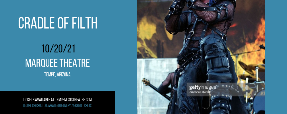 Cradle of Filth at Marquee Theatre tickets Cradle of Filth at Marquee Theatre