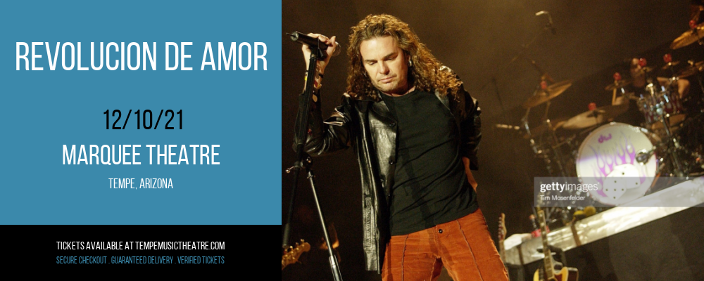 Revolucion De Amor at Marquee Theatre tickets Revolucion De Amor at Marquee Theatre