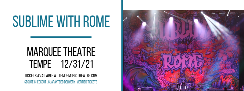 Sublime with Rome at Marquee Theatre tickets Sublime with Rome at Marquee Theatre