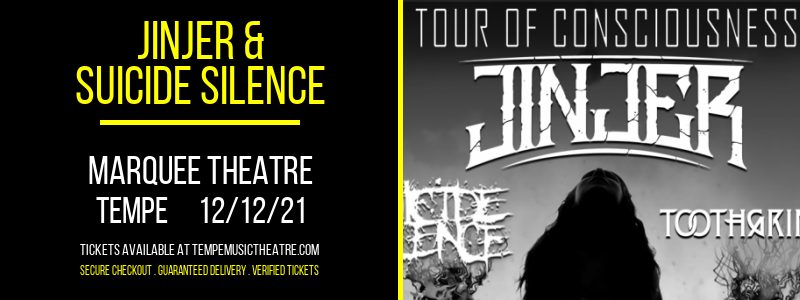 Jinjer & Suicide Silence at Marquee Theatre tickets Jinjer & Suicide Silence at Marquee Theatre
