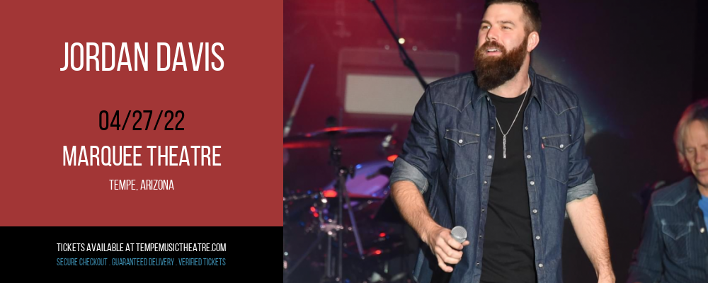 Jordan Davis at Marquee Theatre tickets Jordan Davis at Marquee Theatre