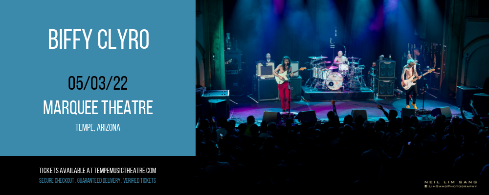 Biffy Clyro at Marquee Theatre tickets Biffy Clyro at Marquee Theatre
