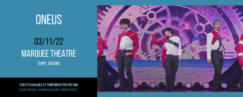 Oneus at Marquee Theatre tickets Oneus at Marquee Theatre