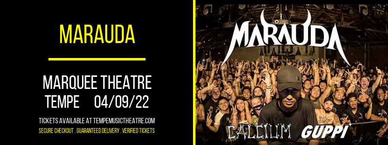 Marauda at Marquee Theatre tickets Marauda at Marquee Theatre