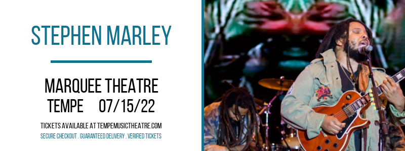 Stephen Marley at Marquee Theatre tickets Stephen Marley at Marquee Theatre