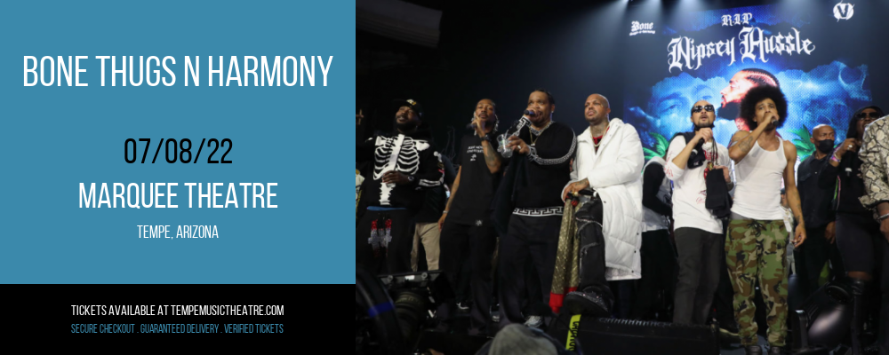 Bone Thugs N Harmony at Marquee Theatre tickets Bone Thugs N Harmony at Marquee Theatre