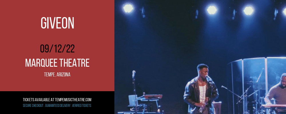 Giveon at Marquee Theatre tickets Giveon at Marquee Theatre