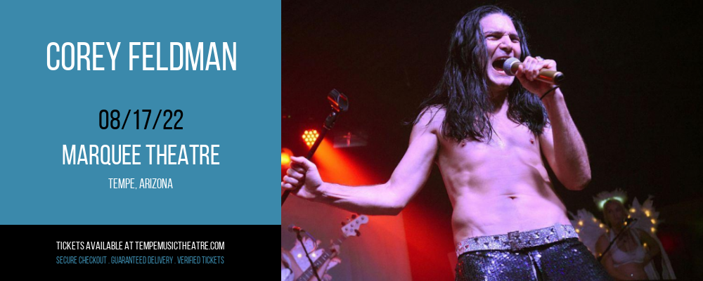 Corey Feldman at Marquee Theatre tickets Corey Feldman at Marquee Theatre