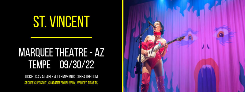 St. Vincent at Marquee Theatre tickets St. Vincent at Marquee Theatre