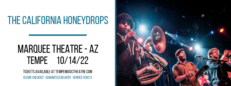 The California Honeydrops at Marquee Theatre tickets The California Honeydrops at Marquee Theatre