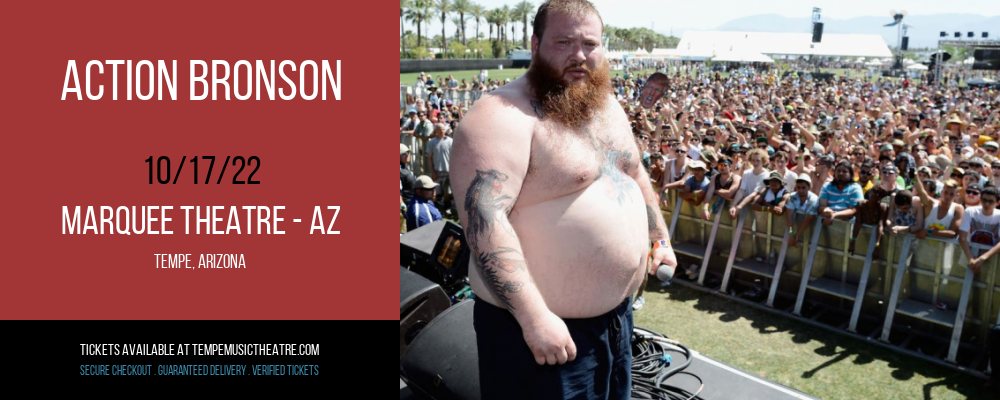 Action Bronson at Marquee Theatre tickets Action Bronson at Marquee Theatre