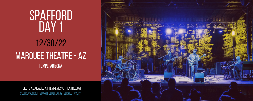 Spafford - DAY 1 at Marquee Theatre tickets Spafford - DAY 1 at Marquee Theatre