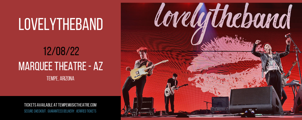 lovelytheband at Marquee Theatre tickets lovelytheband at Marquee Theatre