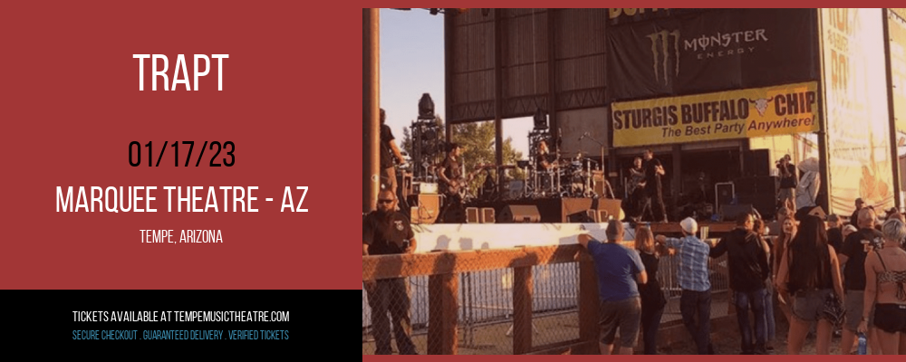 Trapt at Marquee Theatre tickets Trapt at Marquee Theatre