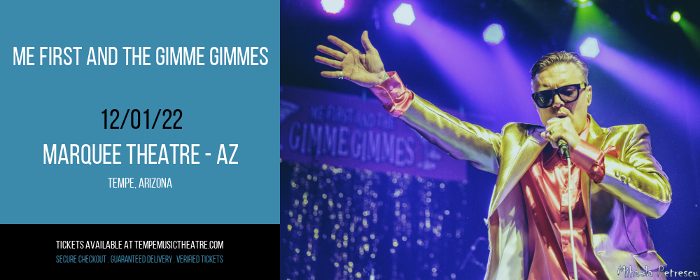 Me First and the Gimme Gimmes at Marquee Theatre tickets Me First and the Gimme Gimmes at Marquee Theatre