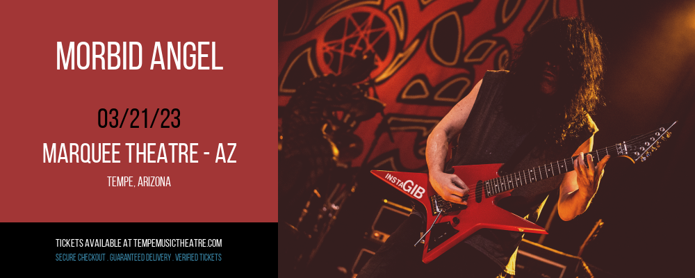 Morbid Angel at Marquee Theatre tickets Morbid Angel at Marquee Theatre