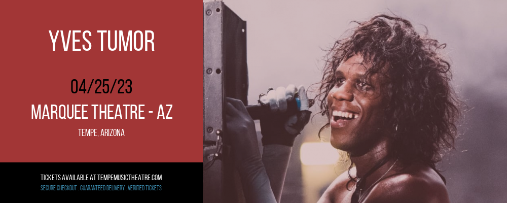 Yves Tumor at Marquee Theatre tickets Yves Tumor at Marquee Theatre
