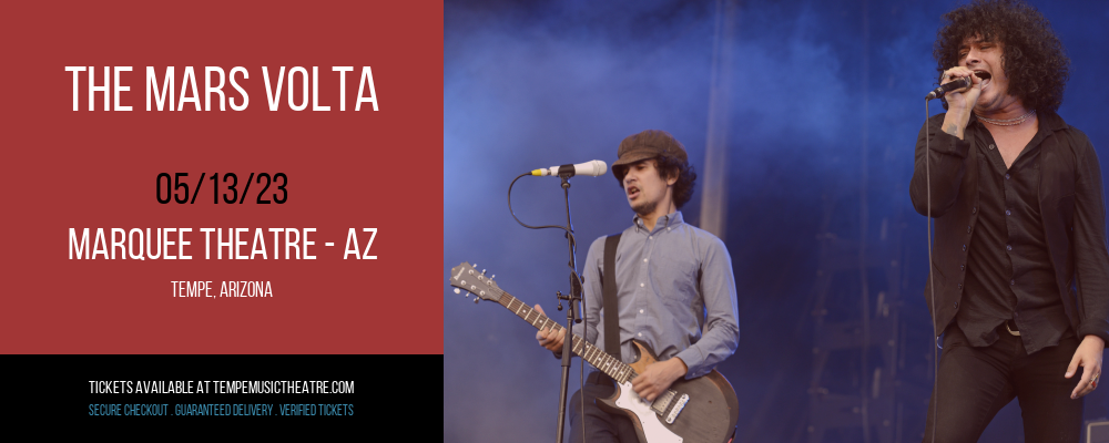 The Mars Volta at Marquee Theatre tickets The Mars Volta at Marquee Theatre