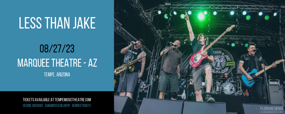 Less Than Jake at Marquee Theatre tickets Less Than Jake at Marquee Theatre