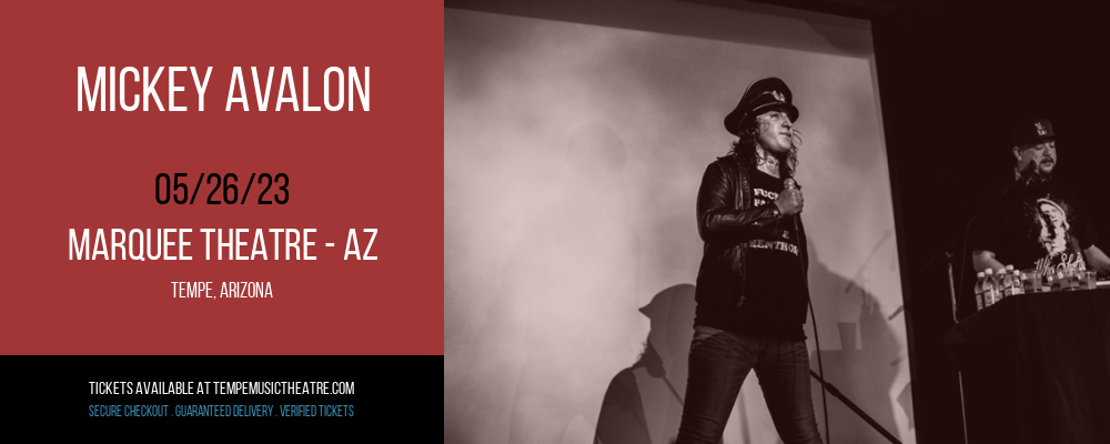 Mickey Avalon at Marquee Theatre tickets Mickey Avalon at Marquee Theatre