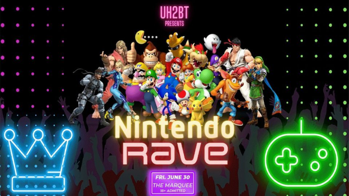 Nintendo Rave at Marquee Theatre