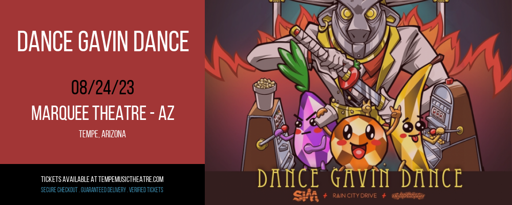 Dance Gavin Dance at Marquee Theatre tickets Dance Gavin Dance at Marquee Theatre