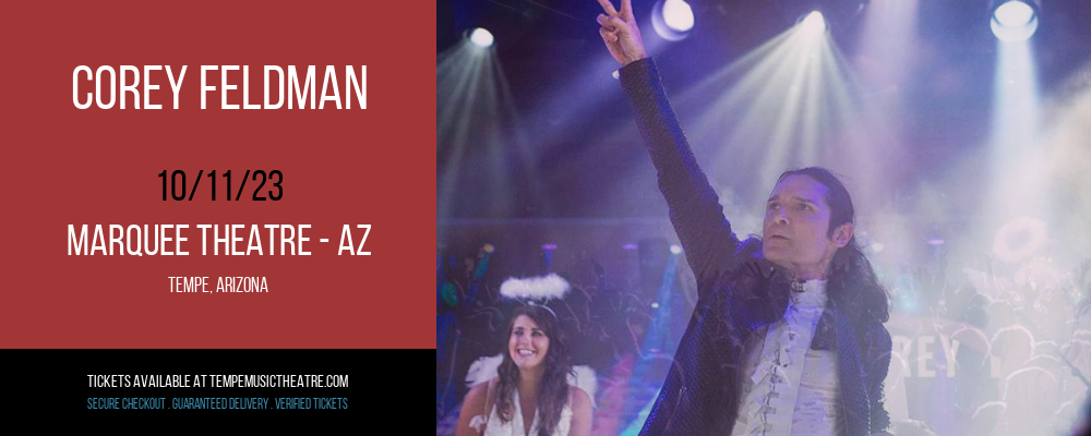 Corey Feldman at Marquee Theatre - AZ