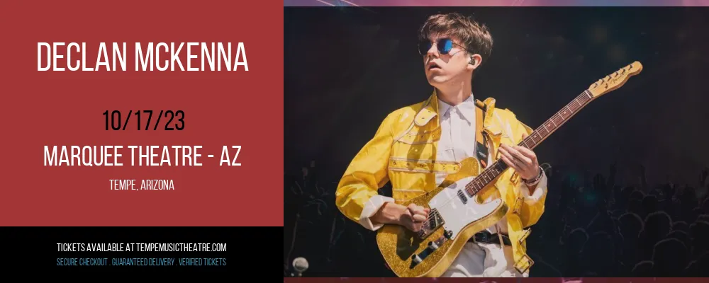 Declan McKenna at Marquee Theatre - AZ