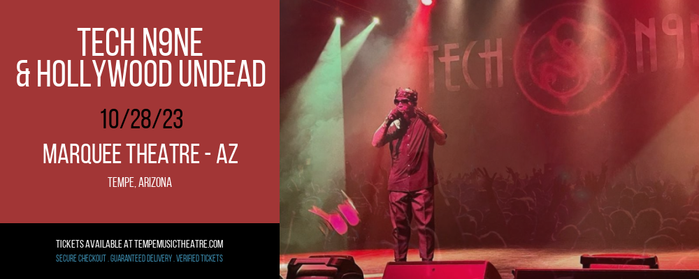 Tech N9ne & Hollywood Undead at Marquee Theatre - AZ