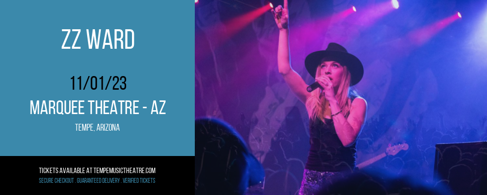 ZZ Ward at Marquee Theatre - AZ