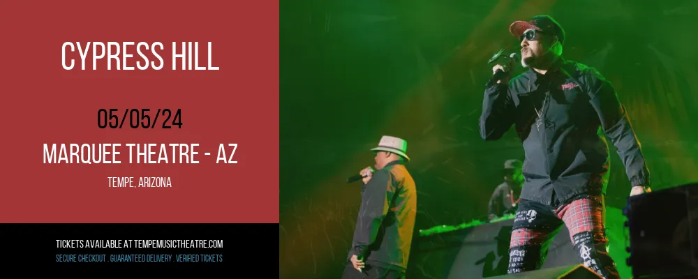 Cypress Hill at Marquee Theatre - AZ