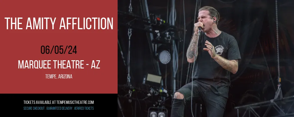 The Amity Affliction at Marquee Theatre - AZ