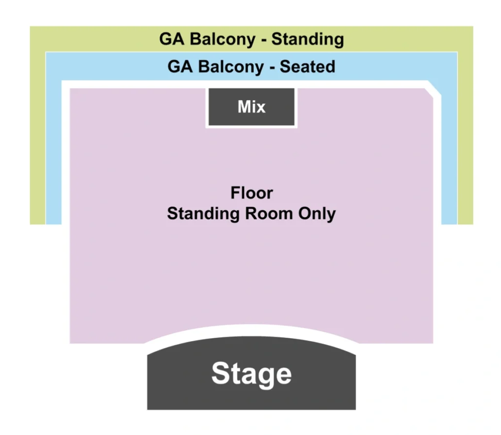 Marquee Theatre Seating Chart