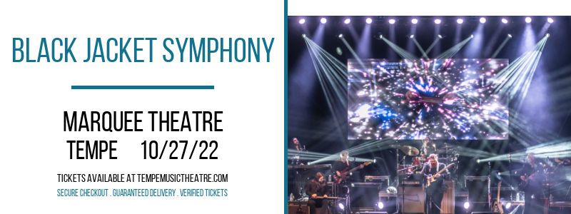 Black Jacket Symphony at Marquee Theatre tickets Black Jacket Symphony at Marquee Theatre