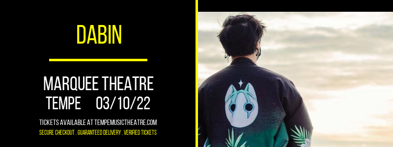 Dabin at Marquee Theatre tickets Dabin at Marquee Theatre