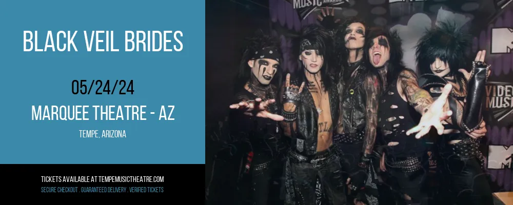 Black Veil Brides at Marquee Theatre - AZ