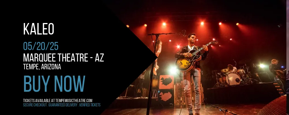 Kaleo at Marquee Theatre - AZ