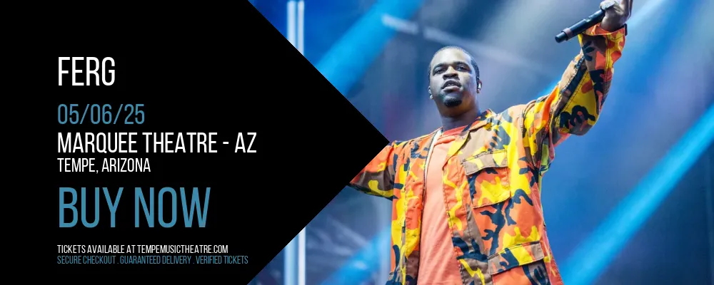 Ferg at Marquee Theatre - AZ