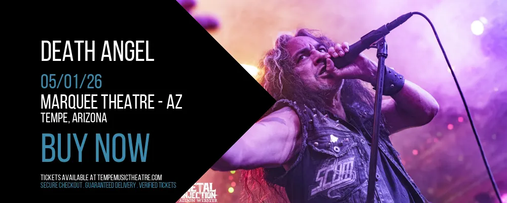 Death Angel at Marquee Theatre - AZ