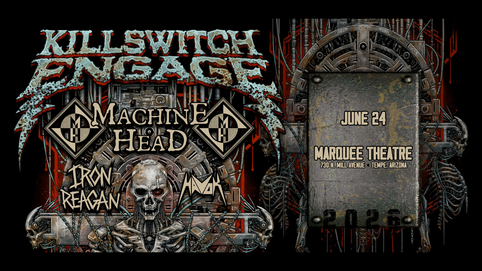 Killswitch Engage, Machine Head, Iron Reagan &amp; Havok