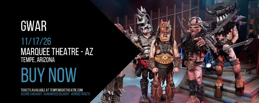 GWAR at Marquee Theatre - AZ