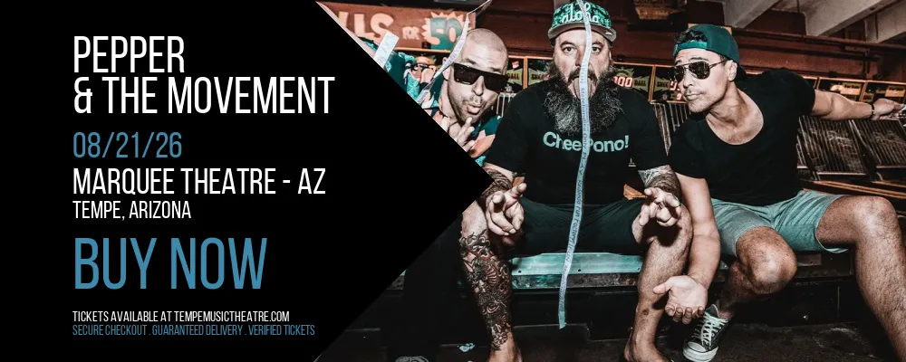 Pepper & The Movement at Marquee Theatre - AZ