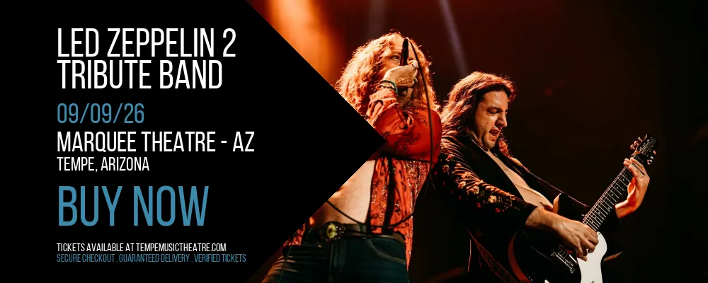 Led Zeppelin 2 at Marquee Theatre - AZ