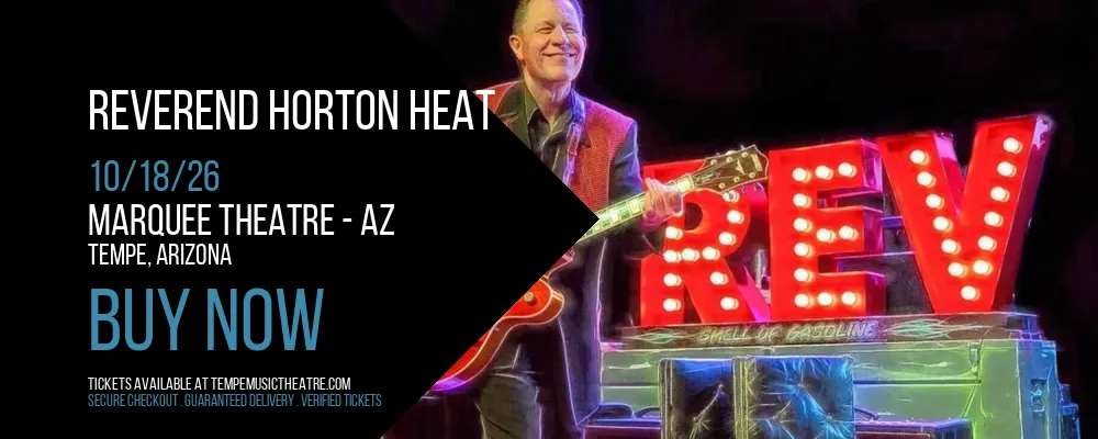 Reverend Horton Heat at Marquee Theatre - AZ