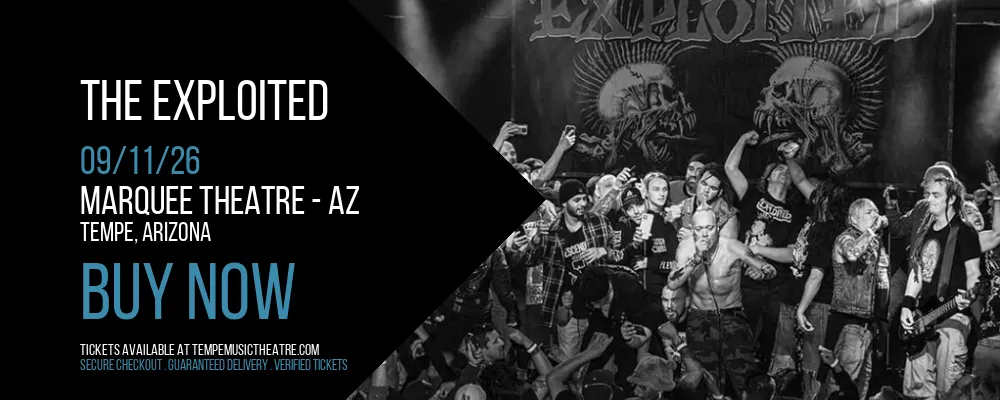 The Exploited at Marquee Theatre - AZ